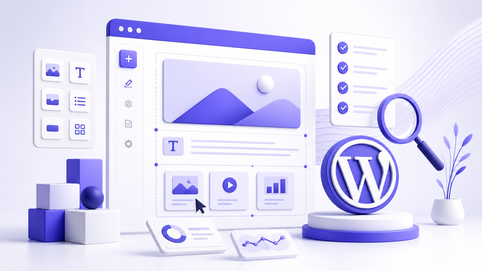 Minh họa nền tảng quản trị nội dung WordPress cho doanh nghiệp
